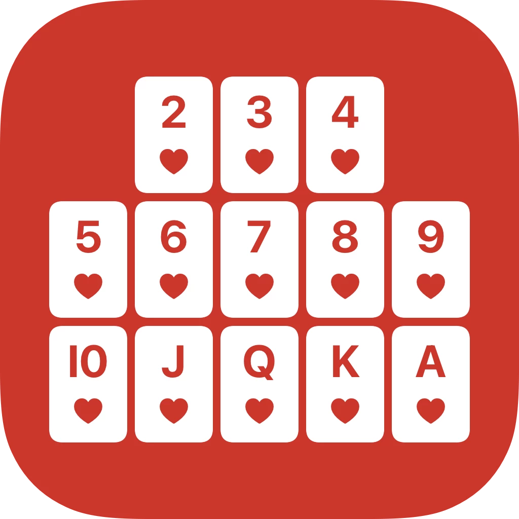 13 Card Poker app icon